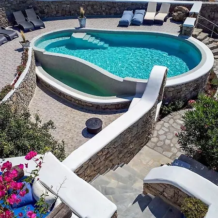 Delos Sunset View Villa Mykonos Town